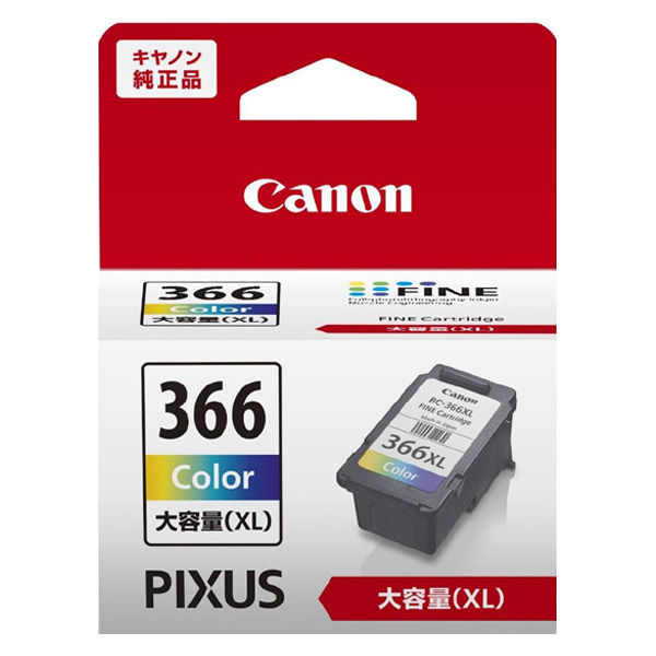 キヤノン（Canon） 純正インク BC-366XL 3色一体型 大容量 5個