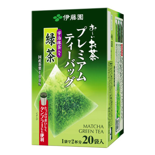 水出し可】伊藤園 おーいお茶 プレミアムティーバッグ 宇治抹茶