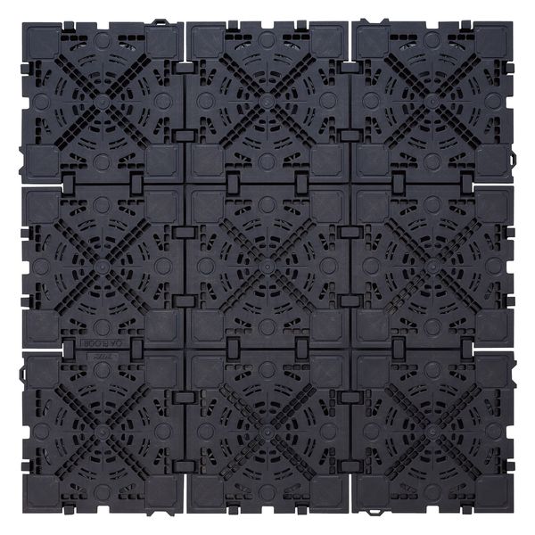 フクビ化学工業 クリーンOAフロア　置敷タイプ500mm角の樹脂製OAフロア 102348 1ケース（4枚入）（直送品）