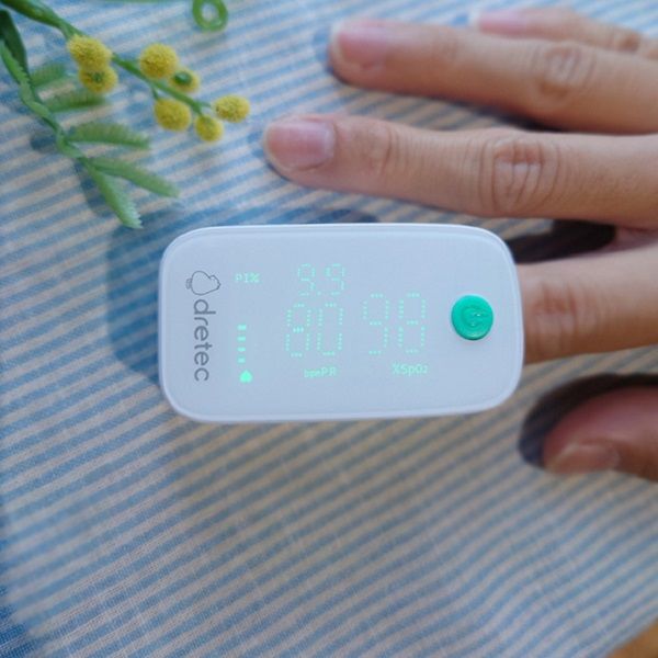 ドリテック パルスオキシメーター グリーン OX-202GN 1台 - アスクル