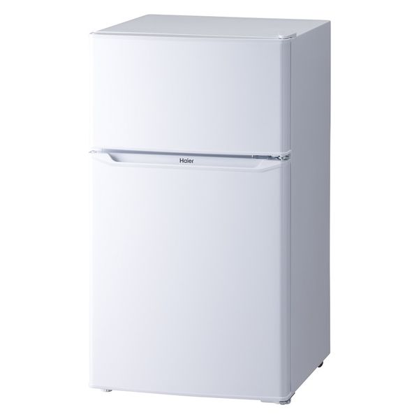 ハイアール 85L 2ドア冷凍冷蔵庫 直冷式 JR-N85E 1台（直送品） - アスクル