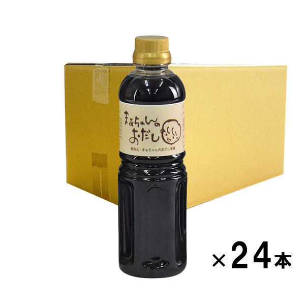 福岡県醤油醸造協同組合 まぁちゃんのおだし 出汁醤油 12L (500ml×24本