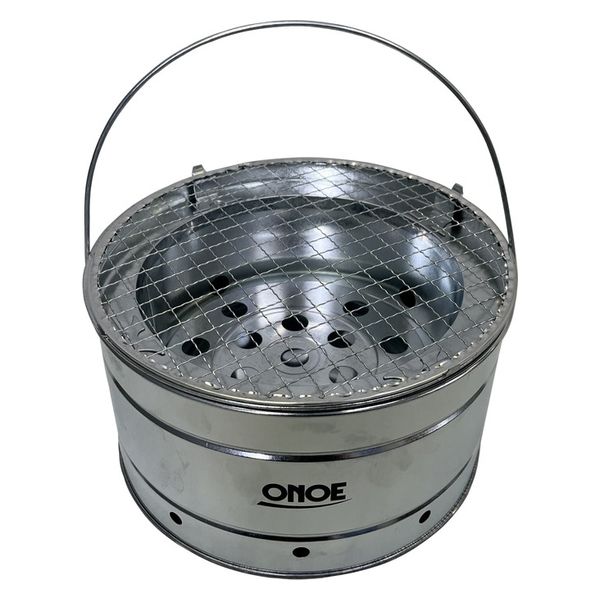 尾上 MTK-245 丸型卓上コンロ 1台 尾上製作所（直送品） - アスクル