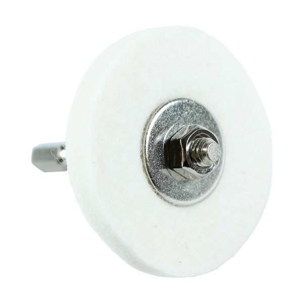 ビッグマン 六角軸付フェルトバフ50mm D-716 1個（直送品
