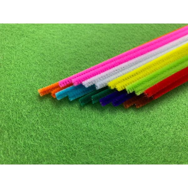 創アンド遊 カラーモール 10色 色込み 直径3mm 20本入 - アスクル