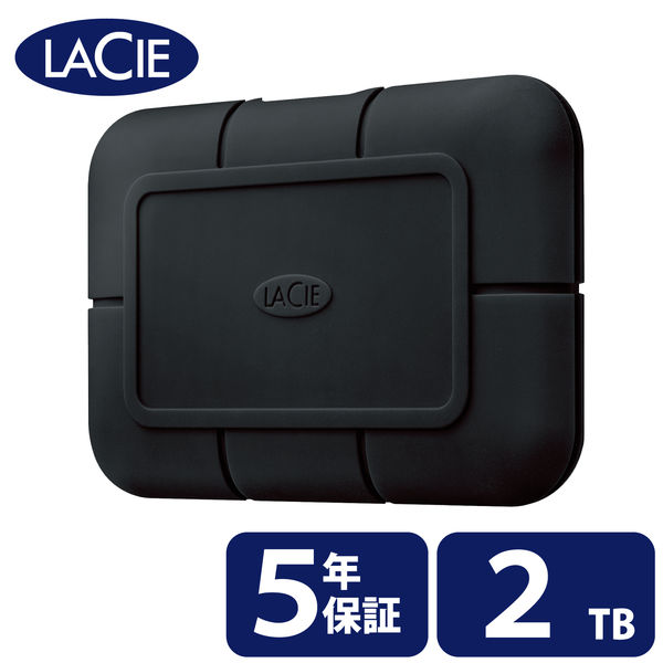 SSD 外付け 2TB ポータブル 5年保証 Rugged SSD STHZ2000800 LaCie 1個