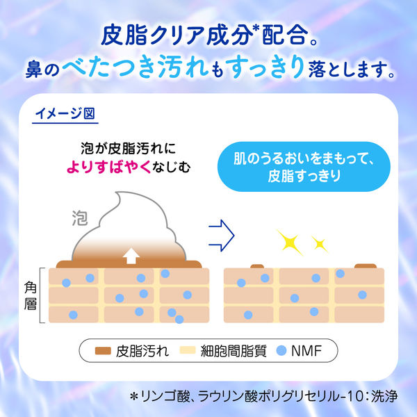 NIVEA（ニベア） クリアビューティー 弱酸性泡洗顔 皮脂すっきり
