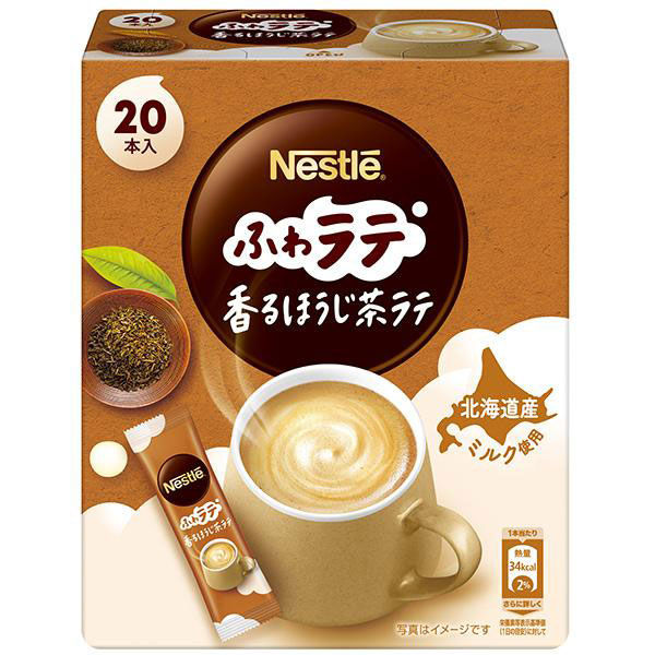 ネスレ日本 香るまろやか ほうじ茶ラテ 1セット（100本：20本入×5