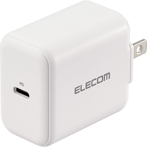 USB充電器 USB-C PD 20W タイプC×1ポート ホワイト EC-AC09WH