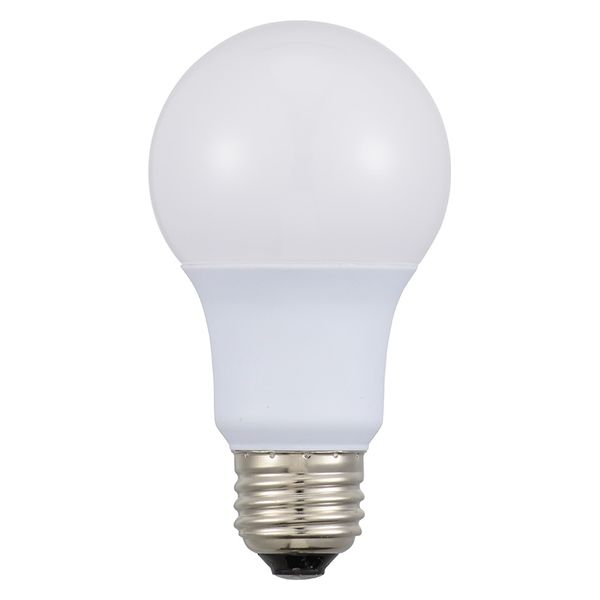 LED室内灯確認用電球色1.0kΩ オーム電機 LED電球 A E26 4.8W 電球色 06-3081 1個 - アスクル
