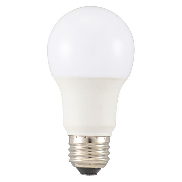オーム電機 LED電球 E26 7.6W 昼光色 06-3674 1個 - アスクル