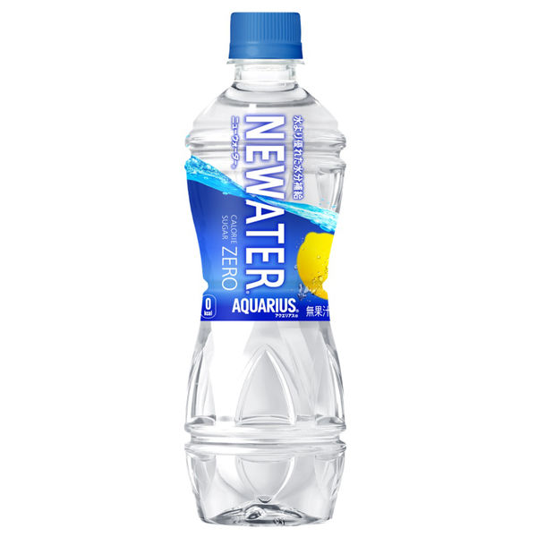 コカ・コーラ アクエリアス NEWATER 500ml 1セット（48本） - アスクル