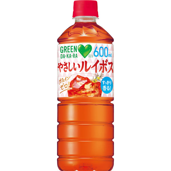 サントリー GREEN DA・KA・RA（グリーンダカラ）やさしいルイボス 600ml 1箱（24本入） - アスクル