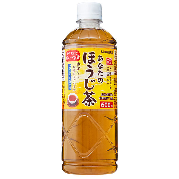 日本サンガリア あなたのほうじ茶 600ml 1箱（24本入）