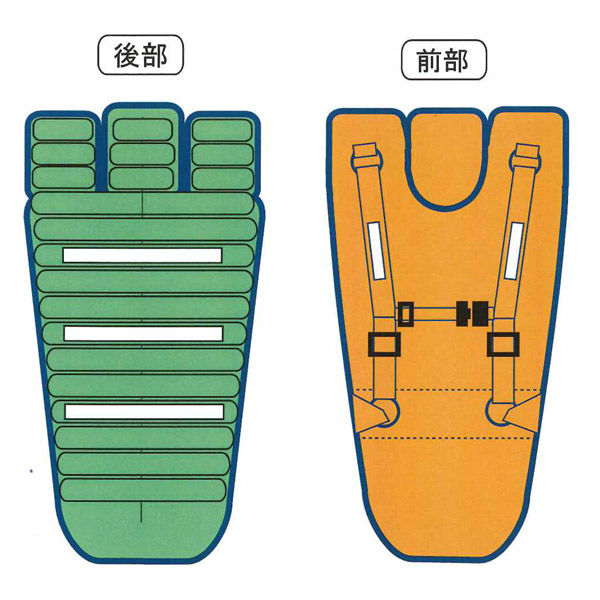 エスビー工業 バックプロテクター SPー100HTG