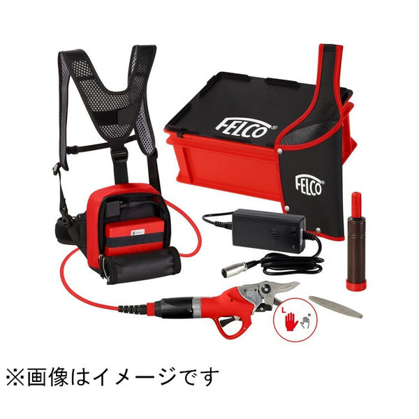 FELCO フェルコ #802G 左利き用電動剪定鋏 1個（直送品） - アスクル