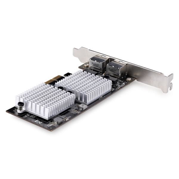LANカード PCIe×1 RJ45×2 マルチギガビット ST10GSPEXNDP2 1個 StarTech.com - アスクル