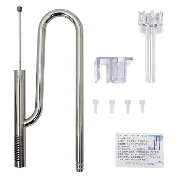 AGW TECHNOLOGY JAPAN サーフェイススキマー吸水パイプ　Ｓ　１２ｍｍ 247881 1個（直送品）