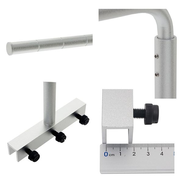 ラボック アルミ製 L型スタンド（1個） 258410（直送品） - アスクル