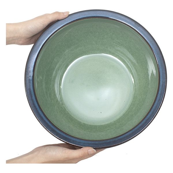 かみ山陶器 信楽焼 めだか鉢 生子ボール 10号 241366 1個（直送