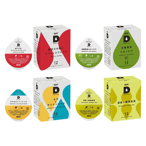 コーヒー部長様 リクエスト 4点 まとめ商品 UCC上島珈琲 DRIP POD バラエティ4種セット 1セット（48個：4