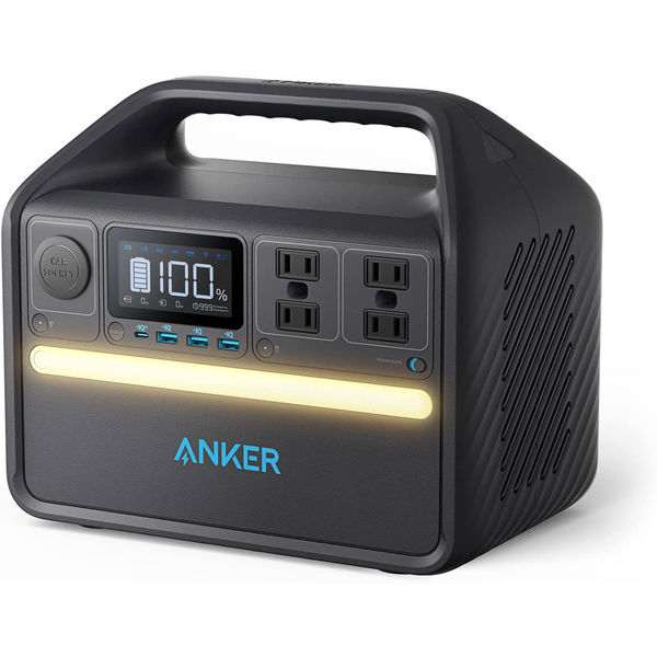 Anker Portable Power Station（PowerHouse 512Wh） ポータブル電源 A1751512 - アスクル