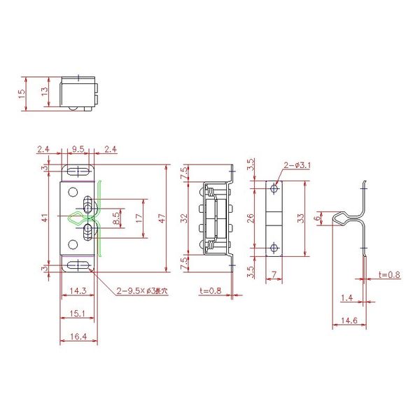 ジョー・プリンス竹下 Lー29 ボックスローラーキャッチ 1060290200 1セット(100個)（直送品） ジョー プリンス竹下