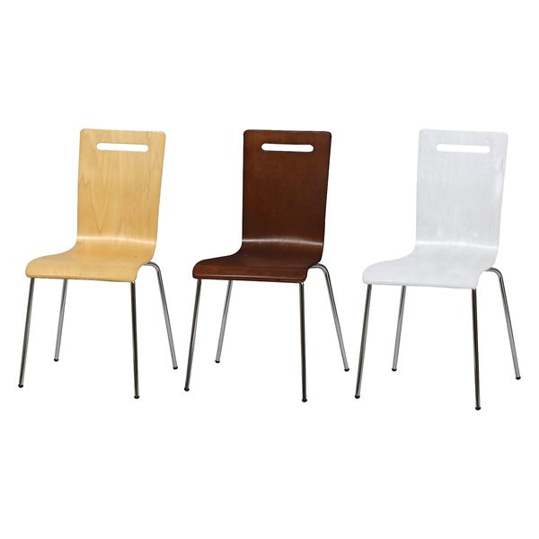 ストア・エキスプレス 曲げ木スタッキングチェア ブラウン 6918-650 1