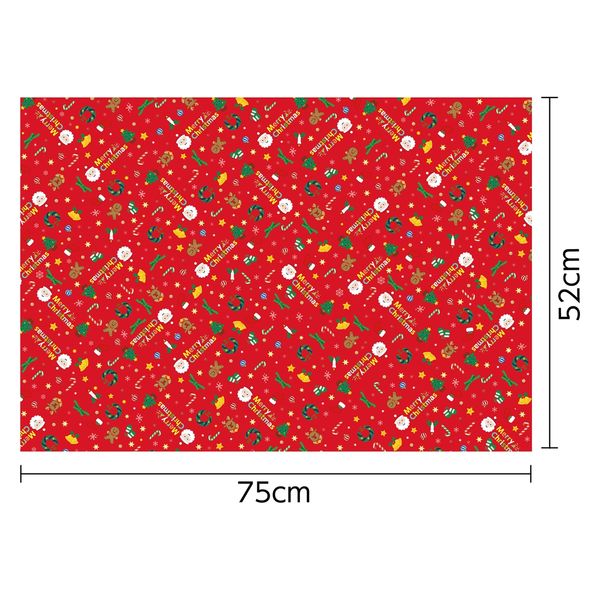 アーテック 包装紙　クリスマス柄 11766 10個（直送品）