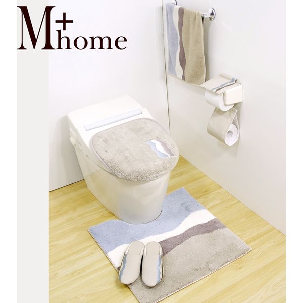 センコー M+home キンバリー トイレスリッパ 約24cm-26cm ベージュ M+ 