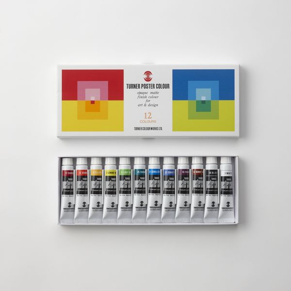 ターナー色彩 ポスターカラー 11ml ライトグリーン 絵の具