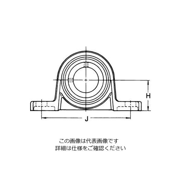 エスコ UP005 /25mm ピロー型ユニット EA966B-35 1セット(2個)（直送品