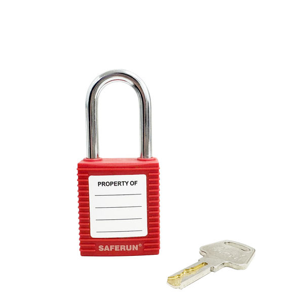 セーフラン安全用品 ロックアウト用パドロック (吊38mmタイプ