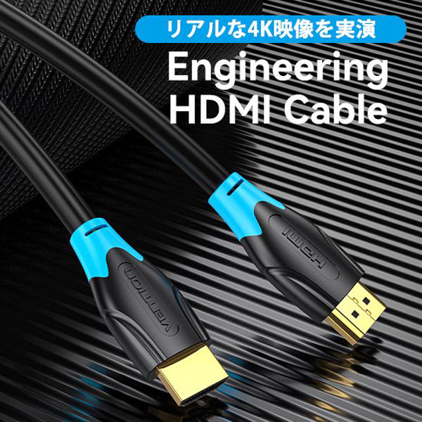 HDMIケーブル 15m 4K30Hz HDMI[オス] - HDMI[オス] HDMI1.4 AA-0102 1本 VENTION