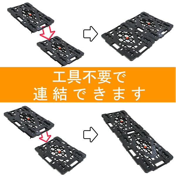 【みぃや】台車2台 みぃや】台車2台 2台セット 平台車 連結 台車 積み重ね 小型