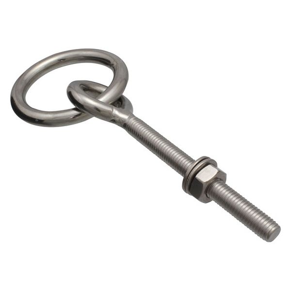 ハイロジック 11139 ステンレス リングボルト 10mm 1個（直送品