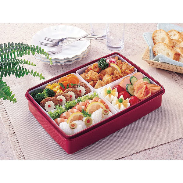 サンコープラスチック 花御膳 NO4 RE(セット販売:10個) 4973230210111