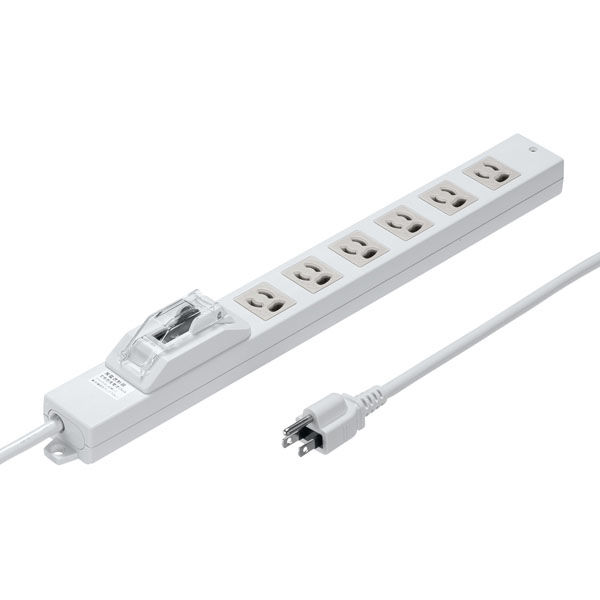 Amazon.co.jp: 電源タップ 6個口 1m 2m 3m タコ足配線 雷ガード