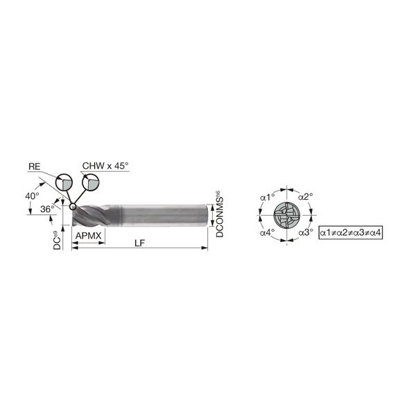 タンガロイ（Tungaloy） TEC-H4S-CF-E TEC060H4S-06W06CF-E50:AH725 1