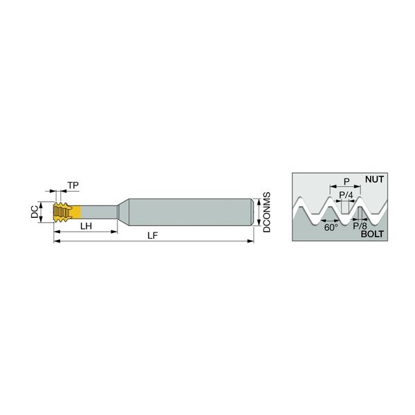 タンガロイ（Tungaloy） MTECS-UN MTECS06037C1532UN:AH725 1個（直送