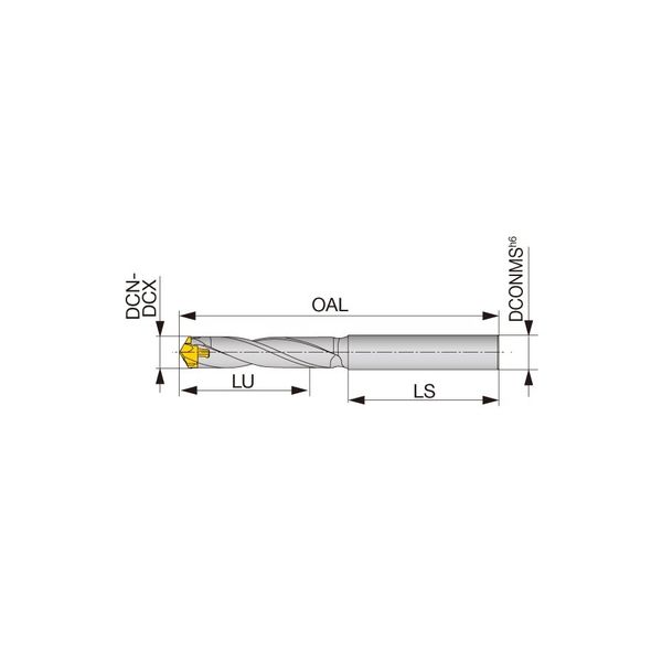 タンガロイ（Tungaloy） TID-R L/D＝3.5 TID085R10-3.5 1個（直送品