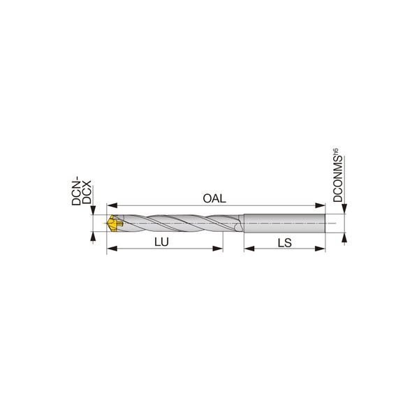 タンガロイ（Tungaloy） TID-R L/D＝6 TID070R8-6 1個（直送品