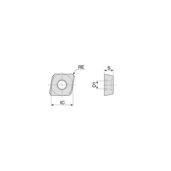 タンガロイ（Tungaloy） CXMU-TS CXMU060304L-TS:T9225 1セット（10個