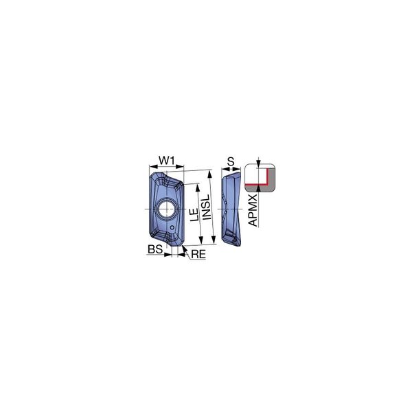 タンガロイ（Tungaloy） AVGT12-AM AVGT120404PDFR-AM:KS05F 1セット