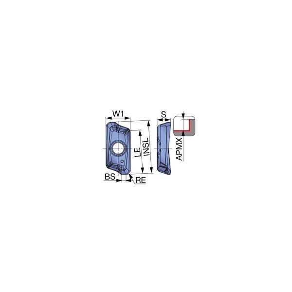 タンガロイ AVMT12ーMM AVMT120408PDER-MM:T3225 1セット(10個