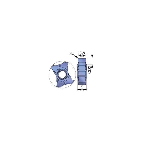 タンガロイ（Tungaloy） TCIG TCIG10-150-010:AH725 1セット（10個