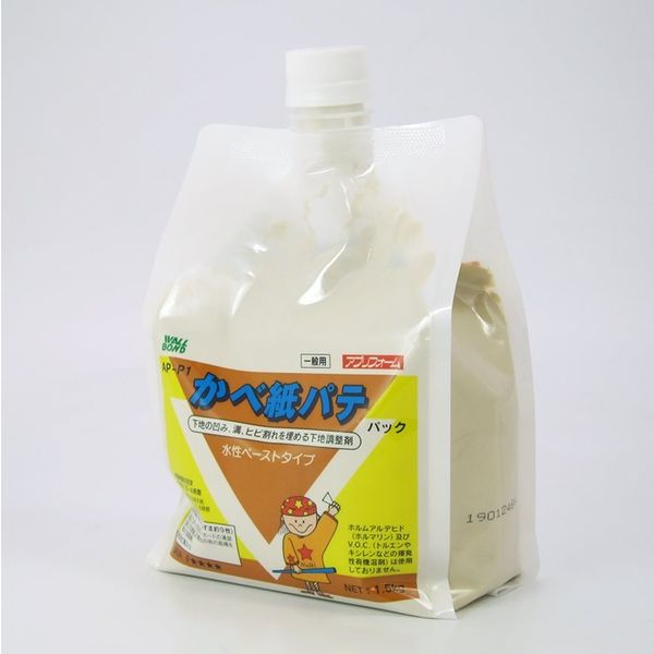 ウォールボンド工業 かべ紙パテパック 1.5kg 233104 1セット(12袋)（直送品）