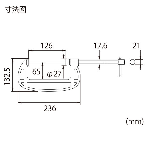 Ｂ型シャコ万力 スタンダードタイプ B125A 1個 ロブテックス（直送品