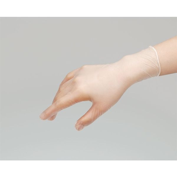 リーブル No.2240 プラスチック手袋 PVCフードプロ パウダーフリー Mサイズ No.2240M 1ケース(2000枚)（直送品） リーブル No パウダーフリー