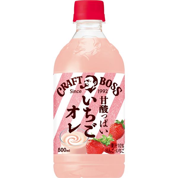 サントリー クラフトボス いちごオレ 500ml